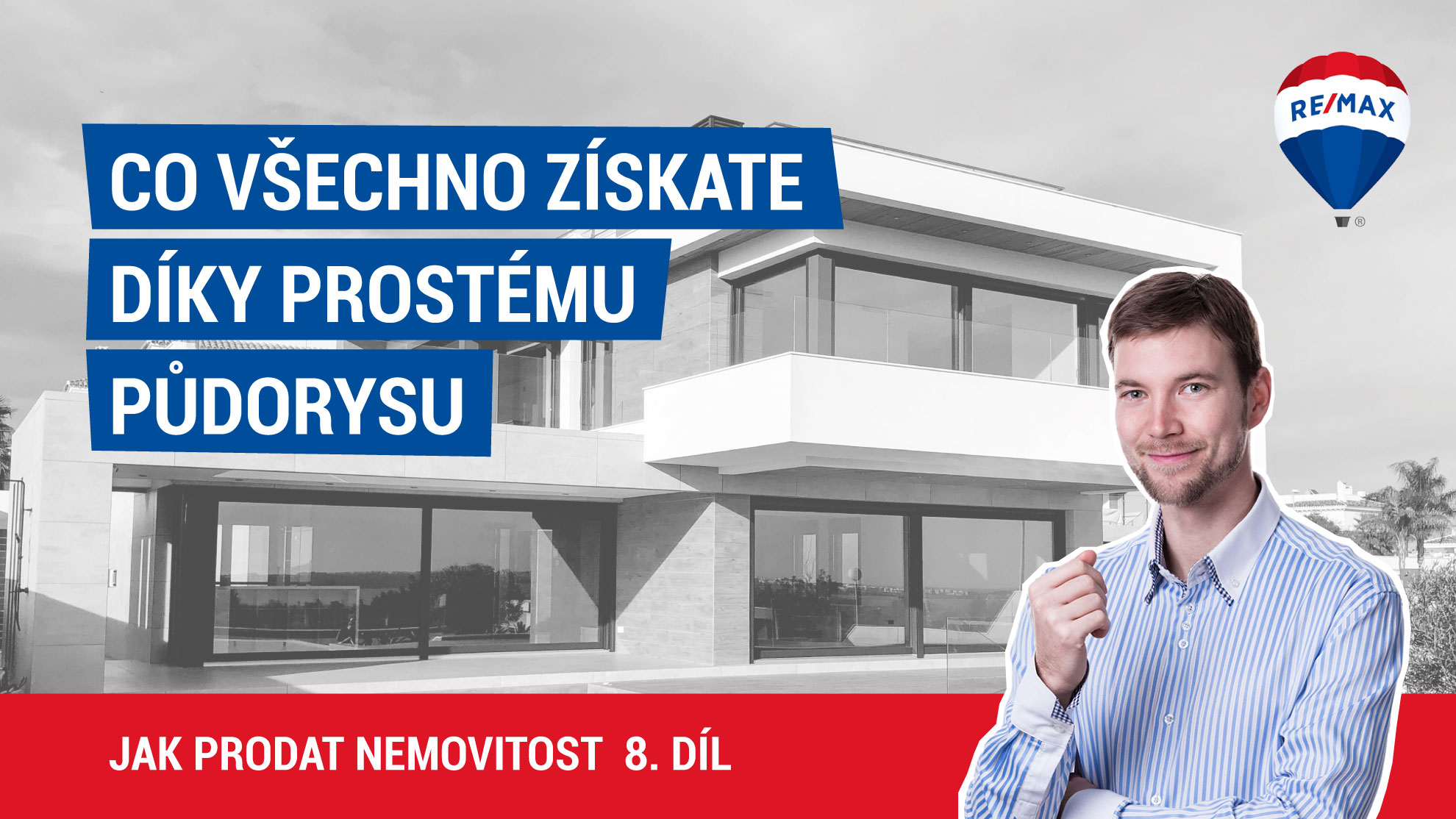 Jak prodat nemovitost 8. díl - Co všechno získáte díky prostému půdorysu